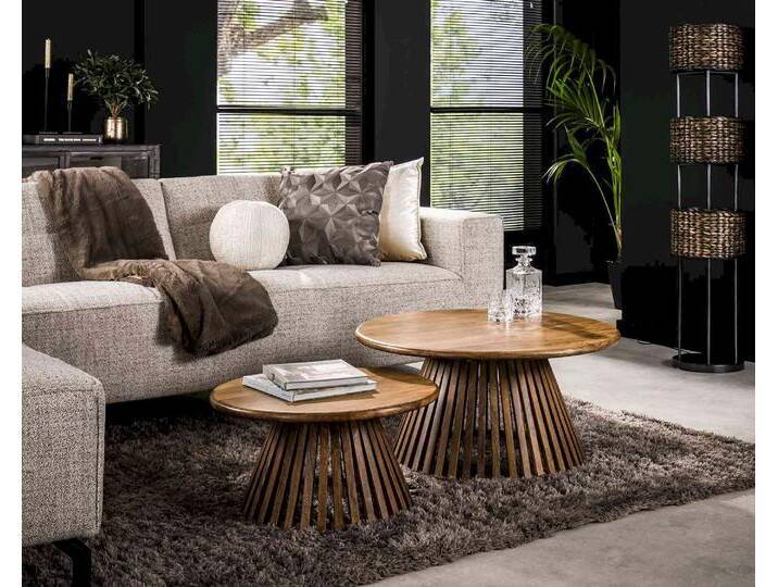 designline »Tweak conisch« Couchtisch 2er-Set Mangoholz designline »Tweak conisch« Couchtisch 2er-Set Mangoholz von slewo