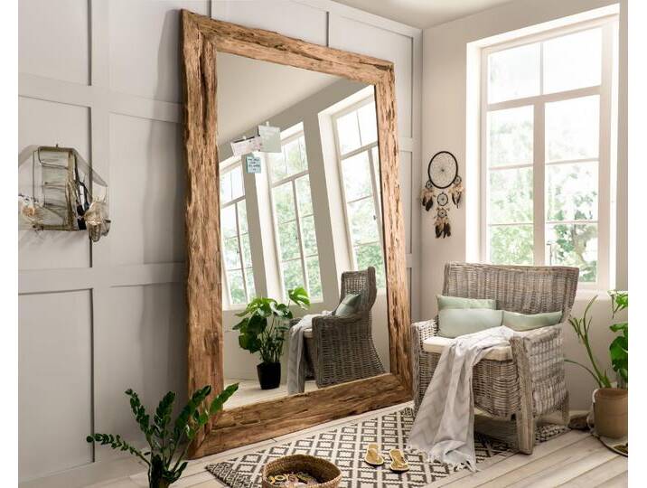 die Faktorei »Anteak« Teak-Spiegel 70x130 cm die Faktorei »Anteak« Teak-Spiegel 70x130 cm von slewo