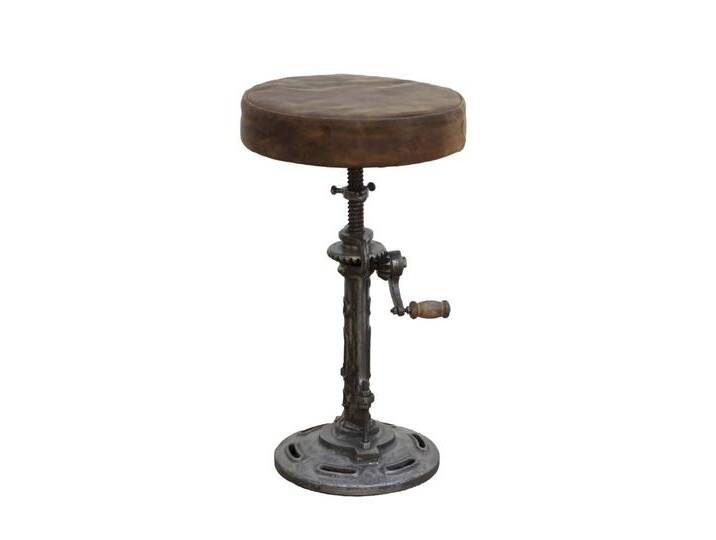 die Faktorei »Clint« Hocker mit Ledersitz von slewo