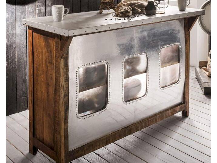 die Faktorei »Sky« Unikat Bartresen Alluminium/Massivholz die Faktorei »Sky« Unikat Bartresen Alluminium/Massivholz von slewo