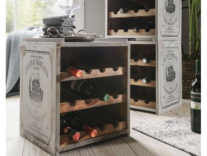 die Faktorei »Vintage« Weinregal für 12 Flaschen – erhältlich in 3 Farben die Faktorei »Vintage« Weinregal für 12 Flaschen – erhältlich in 3 Farben von slewo