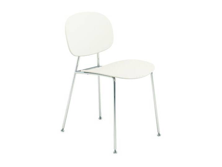 infiniti »TONDINA POP« 4 Legs Designer-Stuhl AC30 Weiss matt lackiert / P421C Mandelgrau infiniti »TONDINA POP« 4 Legs Designer-Stuhl AC30 Weiss matt lackiert / P421C Mandelgrau von slewo