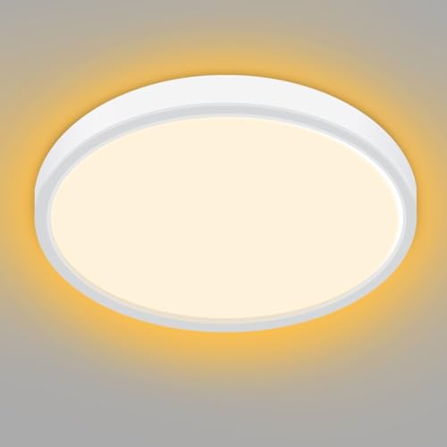 slochi 3000K LED Deckenleuchte Flach, 15W 1500LM Ø18cm Deckenleuchten, Rund Ultra Dünn Deckenlampe LED Lampen Deckenlampen,Deckenbeleuchtung für Badezimmer,Küche,Schlafzimmer slochi 3000K LED Deckenleuchte Flach, 15W 1500LM Ø18cm Deckenleuchten, Rund Ultra Dünn Deckenlampe LED Lampen Deckenlampen,Deckenbeleuchtung für Badezimmer,Küche,Schlafzimmer von slochi