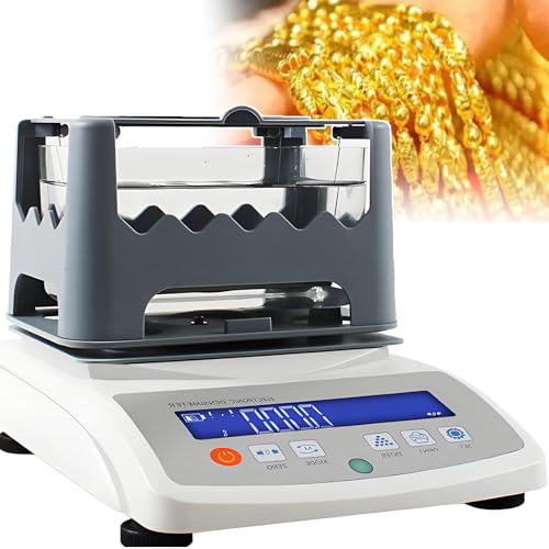 smafoseedding Digitales Elektronisches Goldreinheitsprüfgerät, Goldprüfset, Echtheitsprüfgerät Für Edelmetalle, Dichtemessgerät Für Edelmetalle, Für Laborgeräte 600/0.005g smafoseedding Digitales Elektronisches Goldreinheitsprüfgerät, Goldprüfset, Echtheitsprüfgerät Für Edelmetalle, Dichtemessgerät Für Edelmetalle, Für Laborgeräte 600/0.005g von smafoseedding