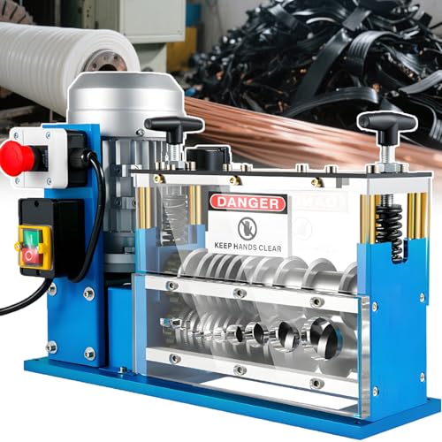 smafoseedding Neuer Automatischer Kabelabisolierer – Elektrische Kabelschälmaschine, Professionelle Kabelrecyclingmaschine Für Saubere Kupferrückgewinnung, Verarbeitet 1,5–38 Mm 350W smafoseedding Neuer Automatischer Kabelabisolierer – Elektrische Kabelschälmaschine, Professionelle Kabelrecyclingmaschine Für Saubere Kupferrückgewinnung, Verarbeitet 1,5–38 Mm 350W von smafoseedding