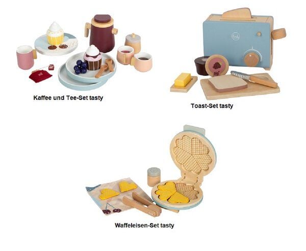 Großes Frühstückset Tasty Small Foot wunderbar zum Spielen von small foot