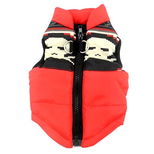 smalllee_Lucky_Store Hundejacke wasserdicht, Hundemantel, GeschirrWeste für kleine Hunde Katzen Haustiere hundebekleidung Chihuahua wintermantel Shih tzu von smalllee_lucky_store