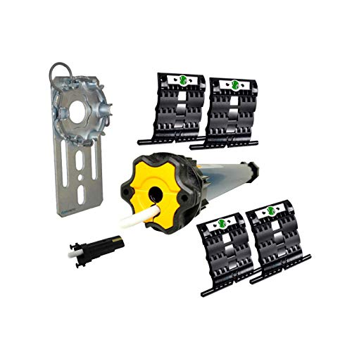 Rolladen Renovierungskit mit smarotech Mechanik-Set SW60 und Ilmo 2 50 WT 6/17 mit 6 Nm (bis 2,6 qm) von smarotech