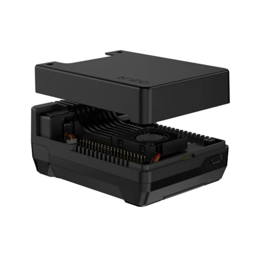 Argon Neo 5 M.2 NVMe PCIe Gehäuse für Raspberry Pi 5, Raspberry Pi 5 Gehäuse aus Aluminium mit integriertem Lüfter von smart-home-komponente