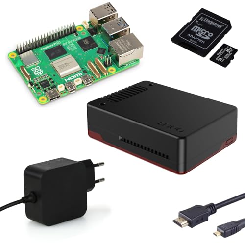 Raspberry Pi 5 4GB Kit/Argon NEO 5 BRED Gehäuse mit Lüfter/USB-C 45W Netzteil / 32GB SD Karte/Micro HDMI Kabel 1m / Raspberry Pi 5 4GB RAM Raspberry Pi 5 4GB Kit/Argon NEO 5 BRED Gehäuse mit Lüfter/USB-C 45W Netzteil / 32GB SD Karte/Micro HDMI Kabel 1m / Raspberry Pi 5 4GB RAM von smart-home-komponente