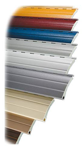 Rolladen-Ersatzlamellen ALU Mini anthrazit (37 x 8 mm), Maßanfertigung durch smarotech® Deutschland. (ALU Mini anthrazit: 83 cm Breite) von smart-rolladen.de