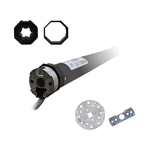 Selve® SEL-Plus 1/10 Rolladenmotor inkl. Einbruchschutz durch patentierte SecuBlock®, Motorlager, Anschlusskabel und SW 40 Adapter/Mitnehmer. (SEL Plus 1/10 ohne SecuBlock) von smart-rolladen.de