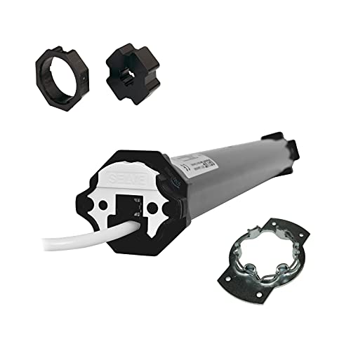 Selve® SP 2/15 Rolladenmotor inkl. Einbruchschutz durch patentierte SecuBlock®, Motorlager, Anschlusskabel und SW 60 Adapter/Mitnehmer. (SP 2/15 ohne SecuBlock) von Boppon