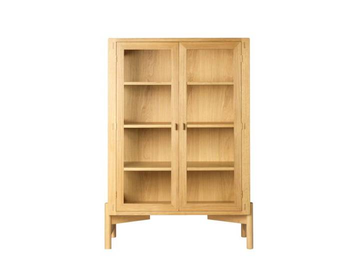 FDB Møbler A90 Boderne Vitrinenschrank, small, eiche natur von smartambiente