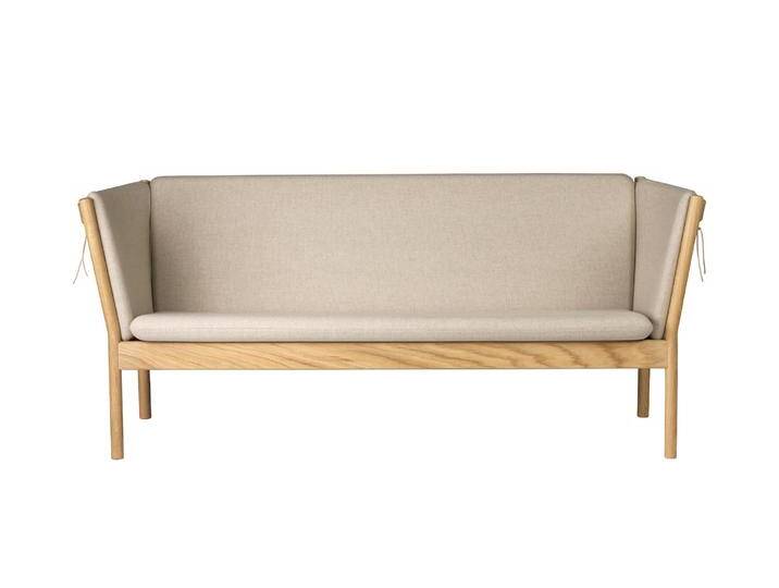 FDB Møbler J149 Sofa 3-Sitzer, eiche natur / beige von smartambiente