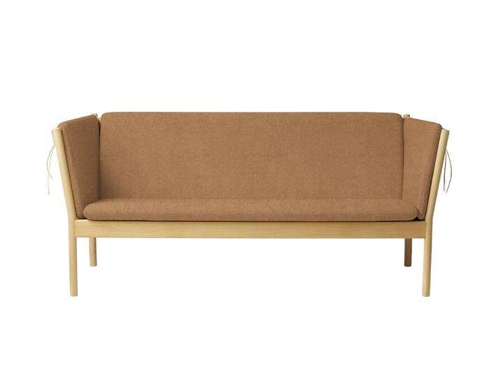 FDB Møbler J149 Sofa 3-Sitzer, eiche natur / braun von smartambiente