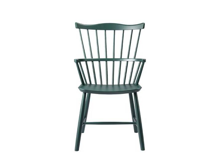 FDB Møbler J52B Armlehnstuhl, buche black green von smartambiente