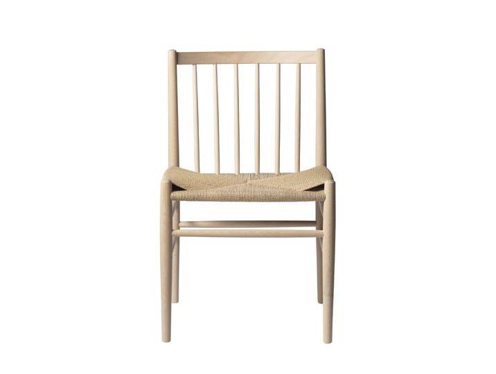 FDB Møbler J80 Stuhl, buche geseift / naturgeflecht von smartambiente