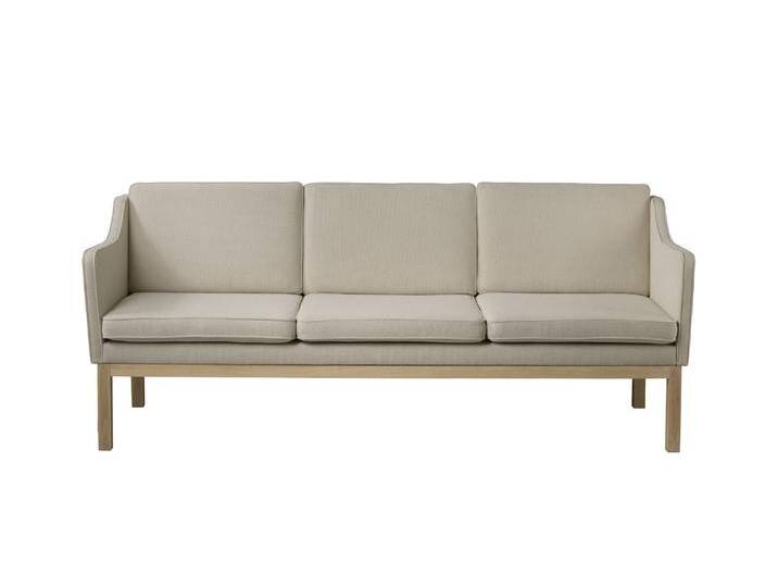 FDB Møbler L43 MK46 Sofa 3-Sitzer, eiche natur / beige von smartambiente