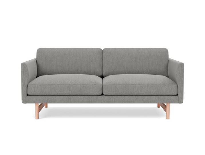 Fredericia Calmo Sofa 2-Sitzer, 80 cm, eiche lackiert / re-wool 128 Fredericia Calmo Sofa 2-Sitzer, 80 cm, eiche lackiert / re-wool 128 von smartambiente