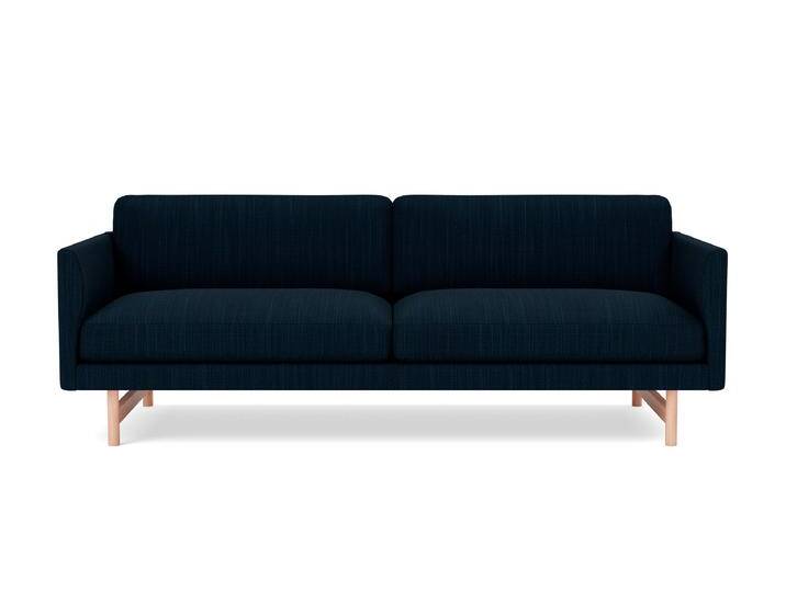 Fredericia Calmo Sofa 2-Sitzer, 95 cm, eiche lackiert / sunniva 783 von smartambiente