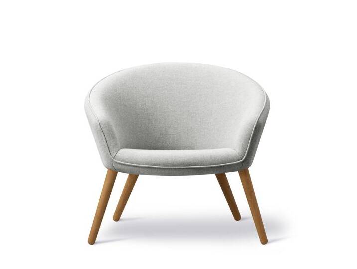 Fredericia Ditzel Lounge Chair, eiche geölt / hallingdal 116 von smartambiente