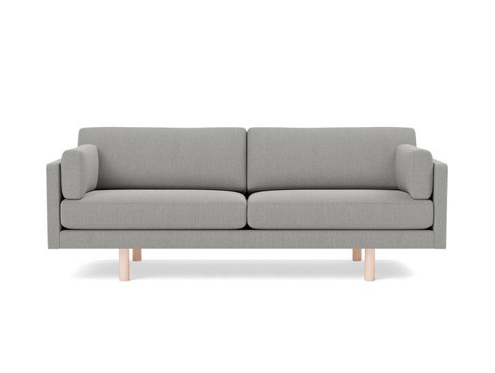 Fredericia EJ220 Sofa 2-Sitzer, 100 cm, eiche geseift / re-wool 128 von smartambiente
