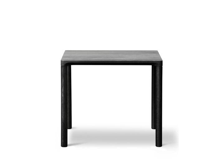 Fredericia Piloti Wood Couchtisch, 46,5 x 39 cm, eiche schwarz lackiert von smartambiente