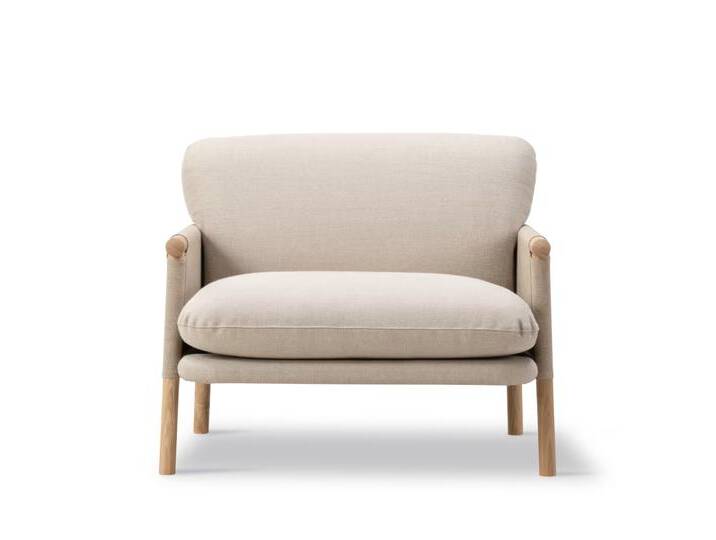 Fredericia Savannah Chair, eiche hell geölt / grand linen 0024 / canvas natur Fredericia Savannah Chair, eiche hell geölt / grand linen 0024 / canvas natur von smartambiente