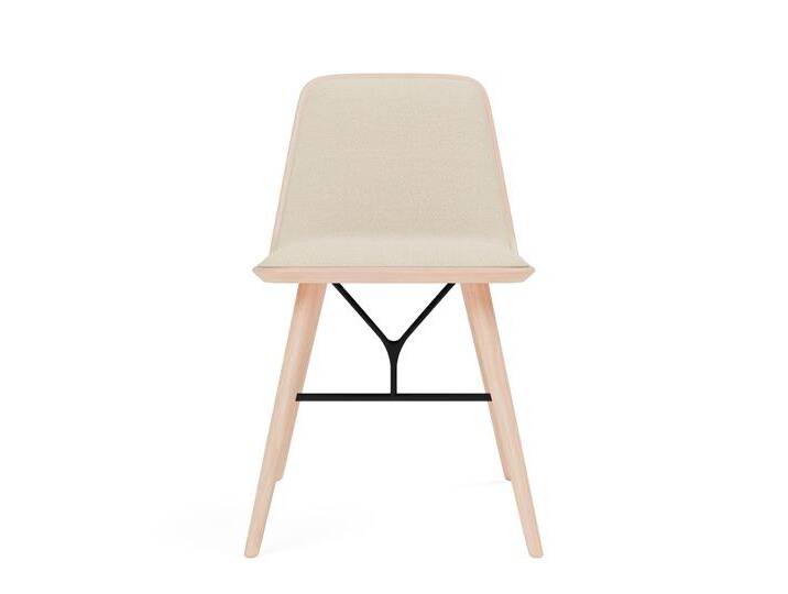 Fredericia Spine Wood Base Stuhl, eiche lackiert / hallingdal 200 von smartambiente