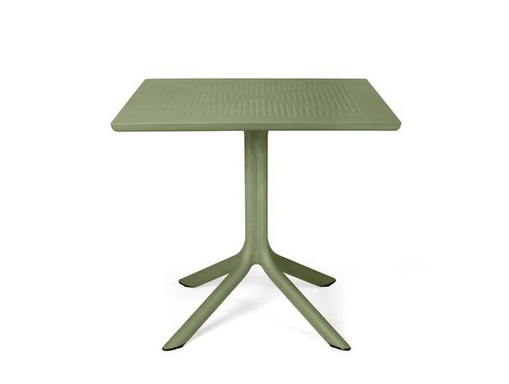 Nardi Clip 80 Gartentisch, 80 x 80 cm, agave Nardi Clip 80 Gartentisch, 80 x 80 cm, agave von smartambiente