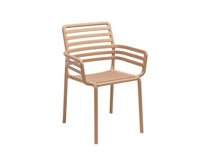 Nardi Doga Armlehnstuhl, cappuccino von smartambiente