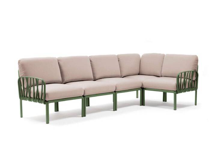 Nardi Komodo 5 Gartensofa, agave / canvas sunbrella von smartambiente