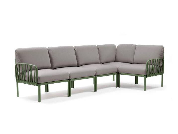 Nardi Komodo 5 Gartensofa, agave / grigio von smartambiente