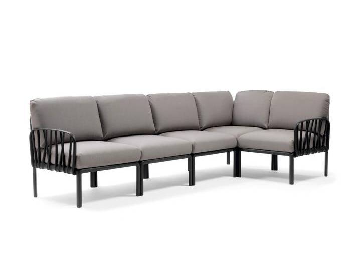 Nardi Komodo 5 Gartensofa, anthrazit / grigio von smartambiente