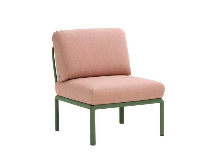 Nardi Komodo Modulsofa Mittelelement, agave / rosa quarzo von smartambiente