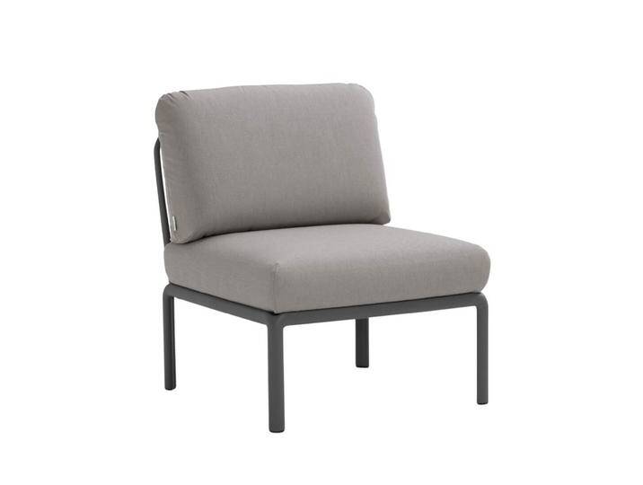Nardi Komodo Modulsofa Mittelelement, anthrazit / grigio von smartambiente