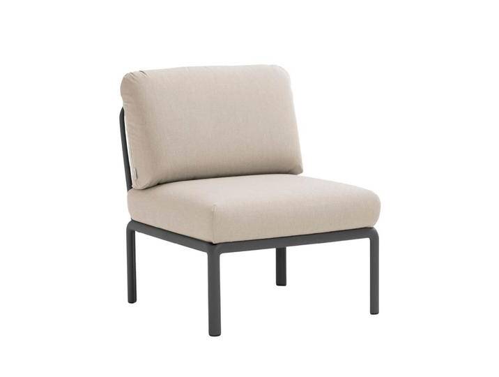 Nardi Komodo Modulsofa Mittelelement, anthrazit / tech panama Nardi Komodo Modulsofa Mittelelement, anthrazit / tech panama von smartambiente