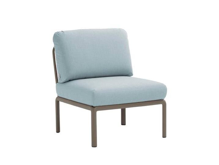 Nardi Komodo Modulsofa Mittelelement, tortora / ghiaccio sunbrella von smartambiente