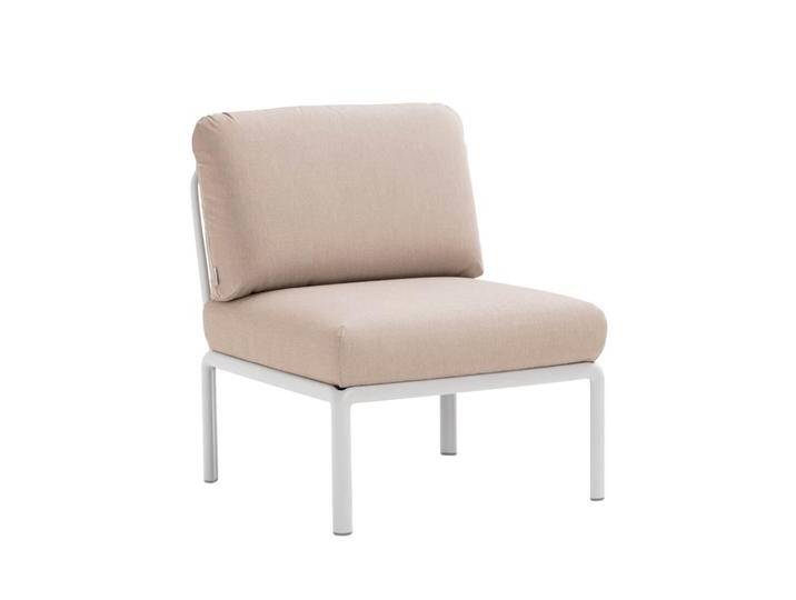 Nardi Komodo Modulsofa Mittelelement, weiß / canvas sunbrella von smartambiente