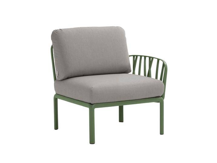 Nardi Komodo Modulsofa Seitenelement, agave / grigio Nardi Komodo Modulsofa Seitenelement, agave / grigio von smartambiente