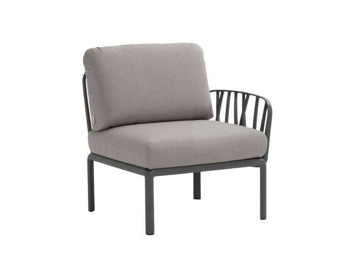 Nardi Komodo Modulsofa Seitenelement, anthrazit / grigio Nardi Komodo Modulsofa Seitenelement, anthrazit / grigio von smartambiente