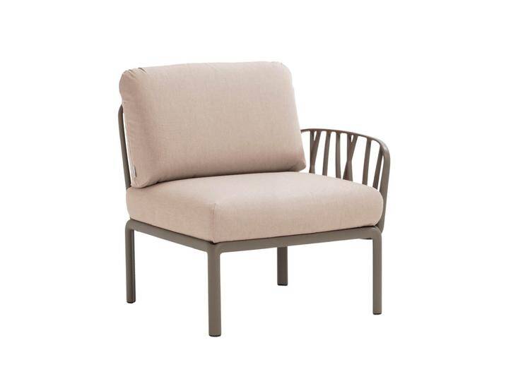Nardi Komodo Modulsofa Seitenelement, tortora / canvas sunbrella Nardi Komodo Modulsofa Seitenelement, tortora / canvas sunbrella von smartambiente