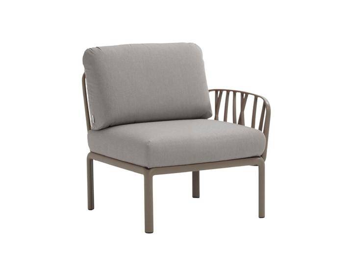 Nardi Komodo Modulsofa Seitenelement, tortora / grigio Nardi Komodo Modulsofa Seitenelement, tortora / grigio von smartambiente