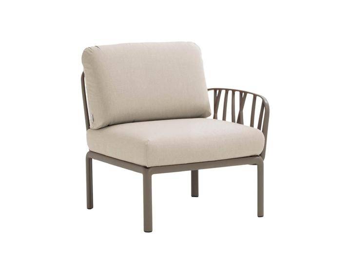 Nardi Komodo Modulsofa Seitenelement, tortora / tech panama von smartambiente