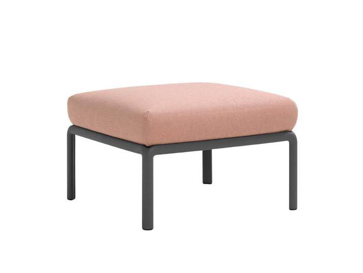 Nardi Komodo Pouf, anthrazit / rosa quarzo Nardi Komodo Pouf, anthrazit / rosa quarzo von smartambiente