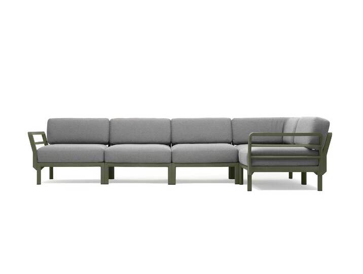Nardi Maximo 5 Gartensofa, cactus / lava sunbrella von smartambiente