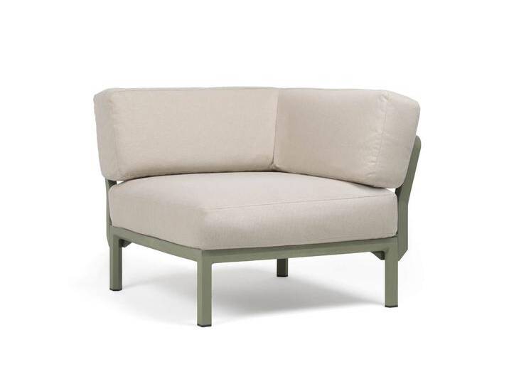 Nardi Maximo 5 Modulsofa Eckelement, cactus / perla sunbrella Nardi Maximo 5 Modulsofa Eckelement, cactus / perla sunbrella von smartambiente