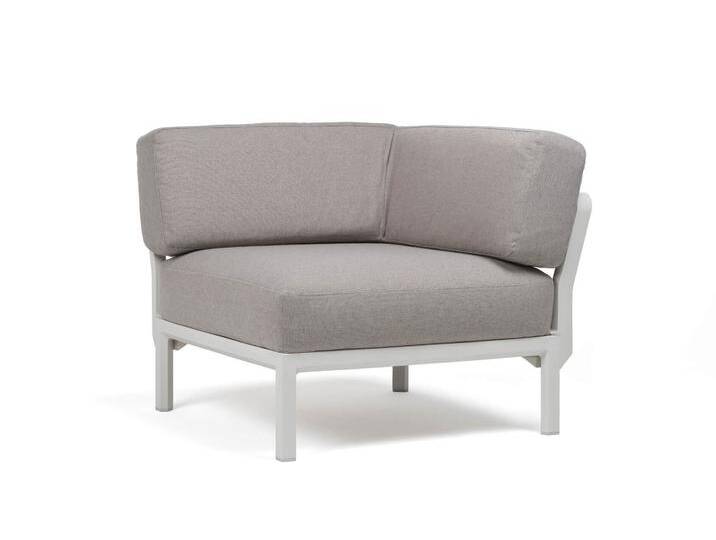 Nardi Maximo 5 Modulsofa Eckelement, gesso / lava sunbrella von smartambiente