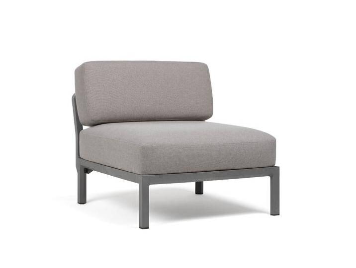 Nardi Maximo 5 Modulsofa Mittelelement, basalto / lava sunbrella von smartambiente